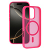 Tel Protect Aura Matte Magsafe Case do Iphone 15 Pro hot pink