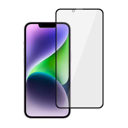 Gehärtetes Glas Tel Protect 10X Privacy Titanium mit Blickschutz (Anti-Spy) für Iphone 14 Plus