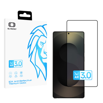 Hartowane szkło Tel Protect 10X AR 3.0 AntiReflective Titanium Glass do Samsung Galaxy S25 Ultra