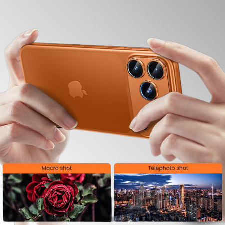 Gehärtetes Glas Tel Protect 95% AR+AF Full Metal Camera Protector Kameraschutz für Iphone 17 silber (Kamerainsel)