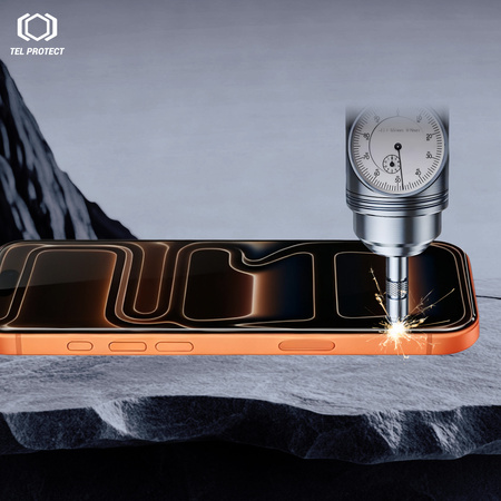 Hartowane szkło Tel Protect Dust-Free Easy Fit HD Titan do Iphone 17 Pro czarne