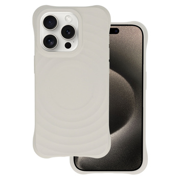 Tel Protect Wave Magsafe Case do Iphone 15 Pro Max szary