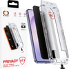 Hartowane szkło Tel Protect Dust-Free Easy Fit Privacy Full Glue 6D do Samsung Galaxy S25 czarne (with fingerprint unlock)