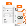 Hartowane szkło Tel Protect 95% AR+AF Full Metal Camera Protector na aparat do Iphone 17 niebieskie (wyspa)