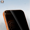 Hartowane szkło Tel Protect Dust-Free Easy Fit Privacy Full Glue 6D do Iphone 15 Pro Max czarne
