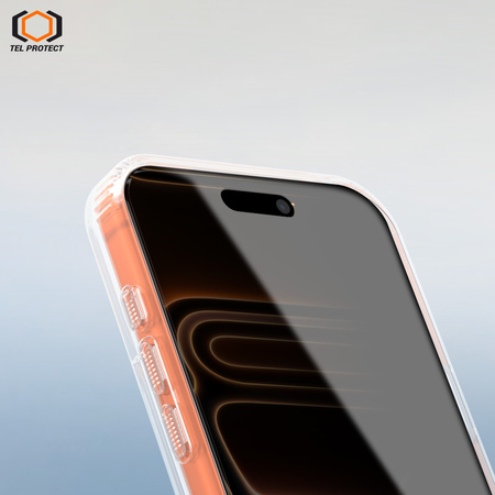 Hartowane szkło Tel Protect Dust-Free Easy Fit Privacy Full Glue 6D do Iphone 16 czarne