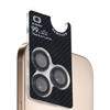 Gehärtetes Glas Carbon Tel Protect Titanium Lens 99% AR zum Schutz der Kameraobjektive Samsung Galaxy S25 Ultra