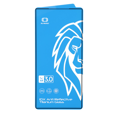 Hartowane szkło Tel Protect 10X AR 3.0 AntiReflective Titanium Glass do Samsung Galaxy S24 Ultra