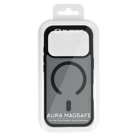 Tel Protect Aura Matte Magsafe Case do Iphone 17 Pro Max black