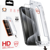 Hartowane szkło Tel Protect Dust-Free Easy Fit Full Glue 6D do Iphone 15 Pro czarne