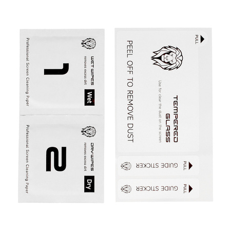 Hartowane szkło Tel Protect 3D Lens Aramid Series na aparat do Iphone 13/13 Mini (obiektyw 2 sztuki)