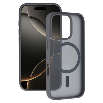 Tel Protect Aura Matte Magsafe Case do Iphone 16 grey