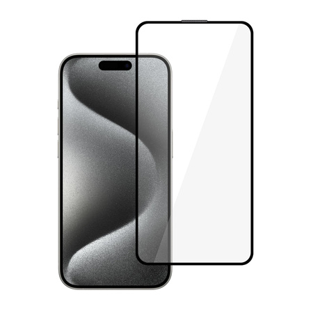 Szkło hartowane Tel Protect 10X HD Titanium ochrona ekranu wyświetlacza do Iphone 15 Pro