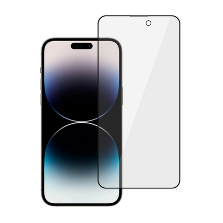 Szkło hartowane Tel Protect 10X Privacy Titanium prywatyzujące antyszpiegowskie do Iphone 14 Pro Max