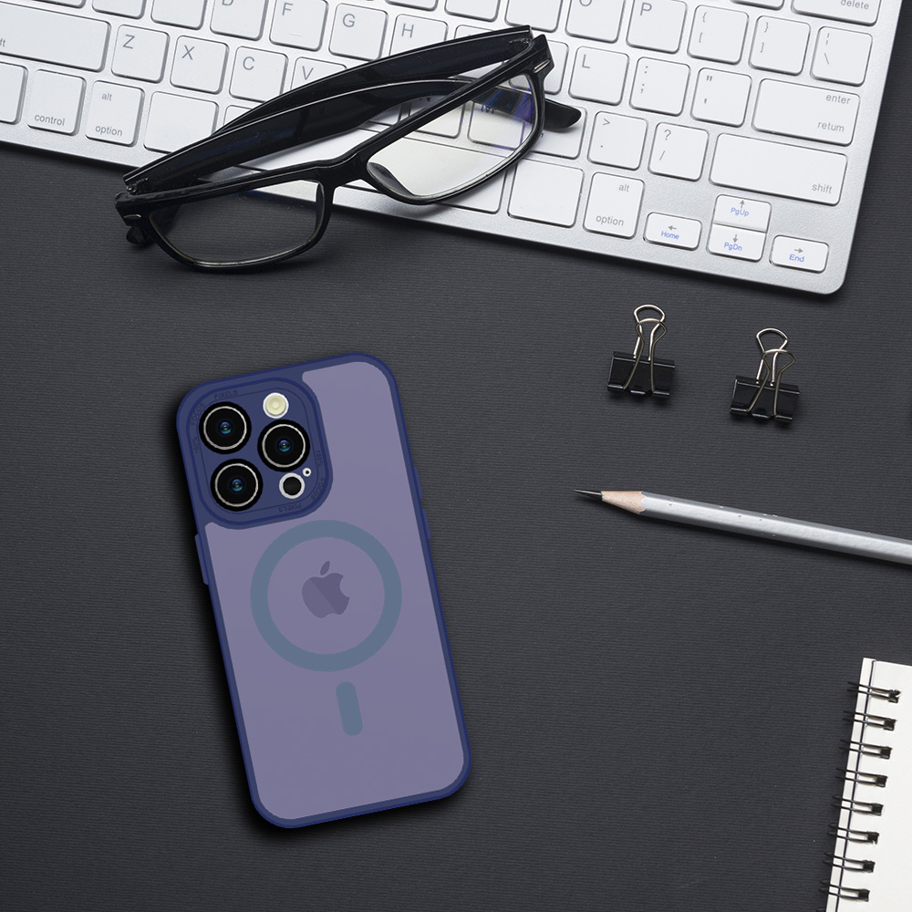 Tel Protect Magmat Case do Iphone 15 Plus Granatowy