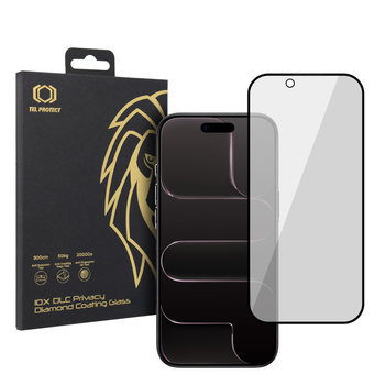 Hartowane szkło Tel Protect 10X Privacy DLC Diamond Coating do Iphone 17 Air