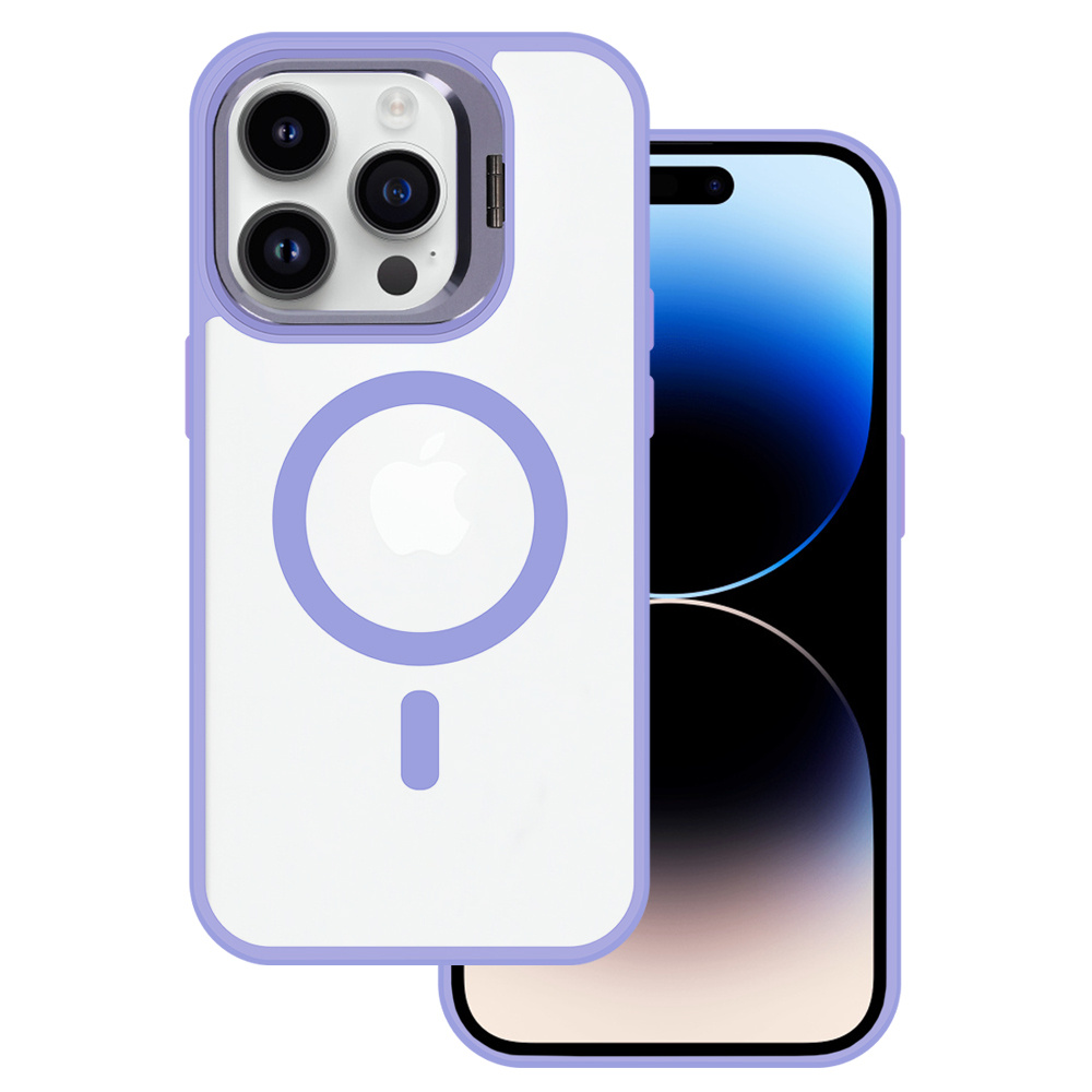 Tel Protect Kickstand Magsafe Case do Iphone 13 Pro Max jasnofioletowy