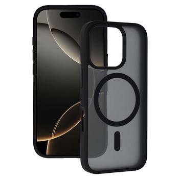 Tel Protect Aura Matte Magsafe Case do Iphone 16 black
