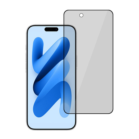 Szkło hartowane Tel Protect 10X Privacy Titanium prywatyzujące antyszpiegowskie do Iphone 17 Air