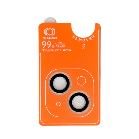Szkło hartowane Tel Protect Titanium Lens 99% AR na aparat obiektyw kamerę ochronne do Iphone 13/13 Mini przezroczyste