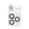 Gehärtetes Glas Tel Protect 3D Lens zum Schutz der Kameraobjektive für Iphone 17 Pro/17 Pro Max schwarz (Objektiv 3 Stück)
