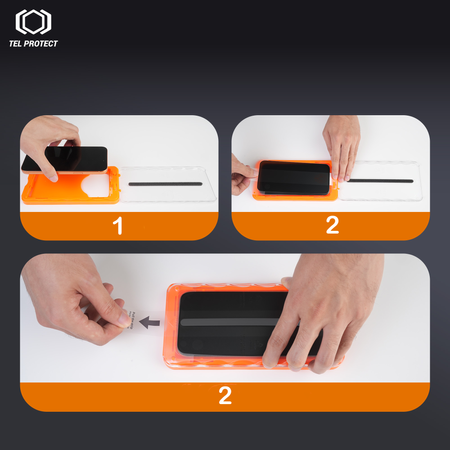 Hartowane szkło Tel Protect Dust-Free Easy Fit HD Titan do Iphone 17 Pro czarne