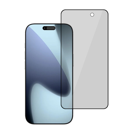 Szkło hartowane Tel Protect 10X Privacy Titanium prywatyzujące antyszpiegowskie do Iphone 17 Pro