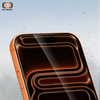 Hartowane szkło Tel Protect Dust-Free Easy Fit Full Glue 6D do Iphone 15 Pro Max czarne - 2 sztuki