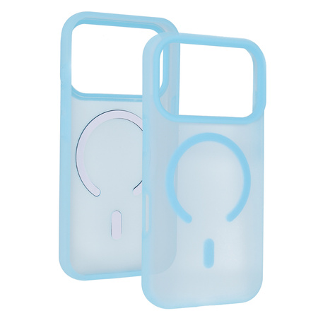 Tel Protect Mist Matte Magsafe Case do Iphone 15 Pro light blue