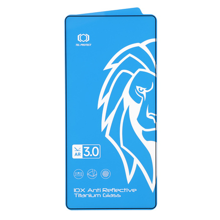 Hartowane szkło Tel Protect 10X AR 3.0 AntiReflective Titanium Glass do Samsung Galaxy S25 Ultra