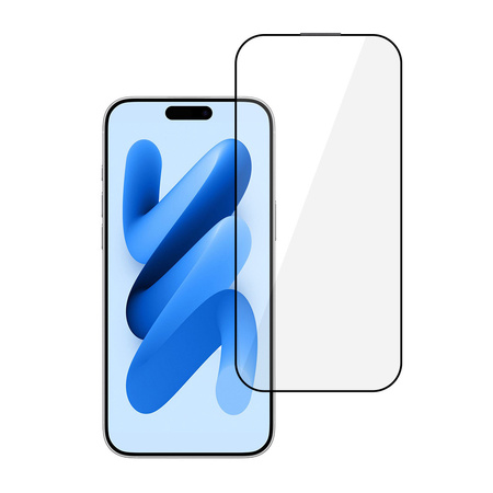 Hartowane szkło Tel Protect Full Glue 6D do IPHONE 17 AIR CZARNE