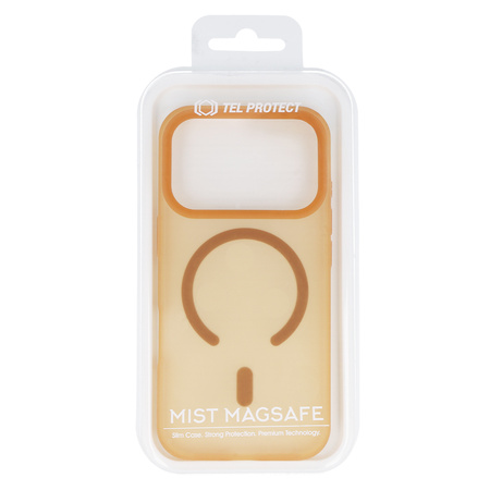 Tel Protect Mist Matte Magsafe Case do Iphone 14 coffee brown