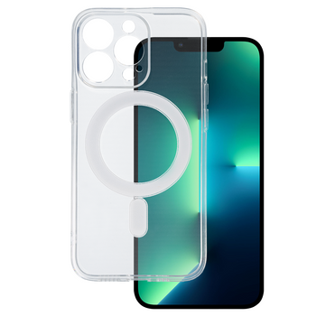 TEL PROTECT MagSilicone Case do Iphone 13 Pro Przezroczysty