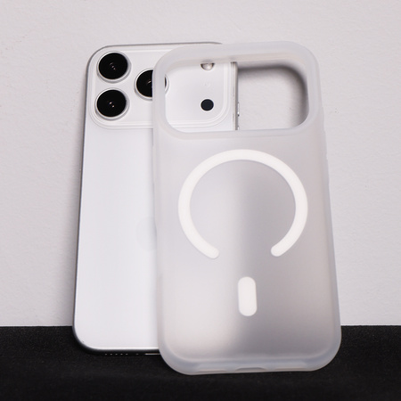 Tel Protect Mist Matte Magsafe Case do Samsung Galaxy S25 transparent