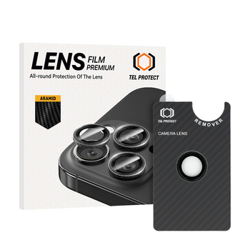 Hartowane szkło Tel Protect 3D Lens Aramid Series na aparat do Iphone 17 Air (obiektyw 1 sztuka)