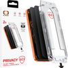 Hartowane szkło Tel Protect Dust-Free Easy Fit Privacy Full Glue 6D do Iphone 17 Pro Max czarne - 2 sztuki