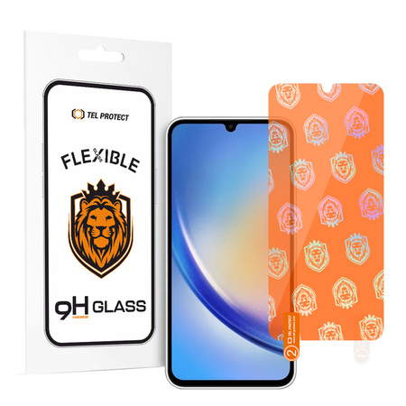 Hartowane szkło hybrydowe Tel Protect Best Flexible do SAMSUNG GALAXY A24 4G/A25 5G/M34 5G/M35 5G