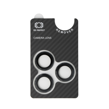 Gehärtetes Glas Tel Protect 3D Lens Aramid Series Kameraschutz für Iphone 13 Pro/13 Pro Max (Objektiv 3 Stück)