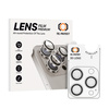 Gehärtetes Glas Tel Protect 3D Lens zum Schutz der Kameraobjektive für Iphone 17 Pro/17 Pro Max transparent (Objektiv 3 Stück)