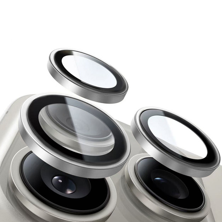 Szkło hartowane Tel Protect Titanium Lens 99% AR na aparat obiektyw kamerę ochronne do Iphone 14 Pro/14 Pro Max przezroczyste