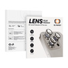 Szkło hartowane Tel Protect 3D Lens na aparat obiektyw kamerę ochronne do Iphone 14 Pro/14 Pro Max czarne (obiektyw 3 sztuki)