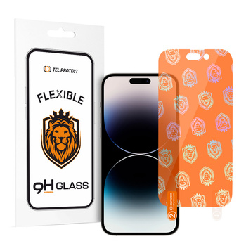 Hartowane szkło hybrydowe Tel Protect Best Flexible do IPHONE 14 PRO MAX