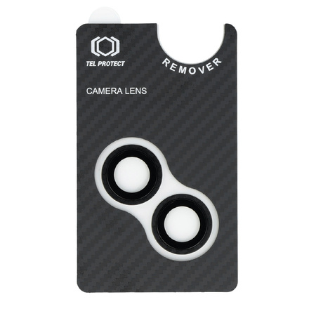 Gehärtetes Glas Tel Protect 3D Lens Aramid Series Kameraschutz für Iphone 15/15 Plus (Objektiv 2 Stück)