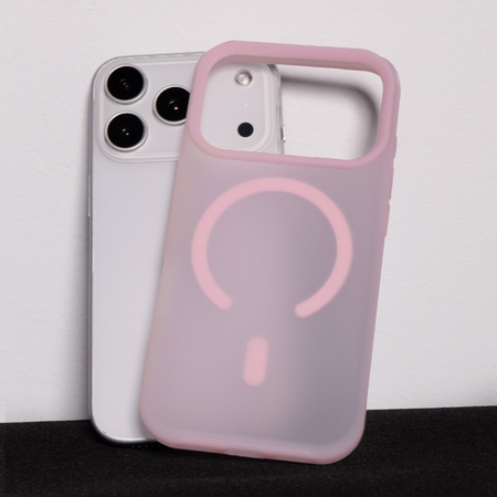 Tel Protect Mist Matte Magsafe Case do Samsung Galaxy S25 light pink