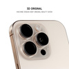 Gehärtetes Glas Tel Protect 3D Lens zum Schutz der Kameraobjektive für Iphone 17 Pro/17 Pro Max schwarz (Objektiv 3 Stück)