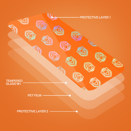 Hartowane szkło hybrydowe Tel Protect Best Flexible do XIAOMI REDMI 10C/12C