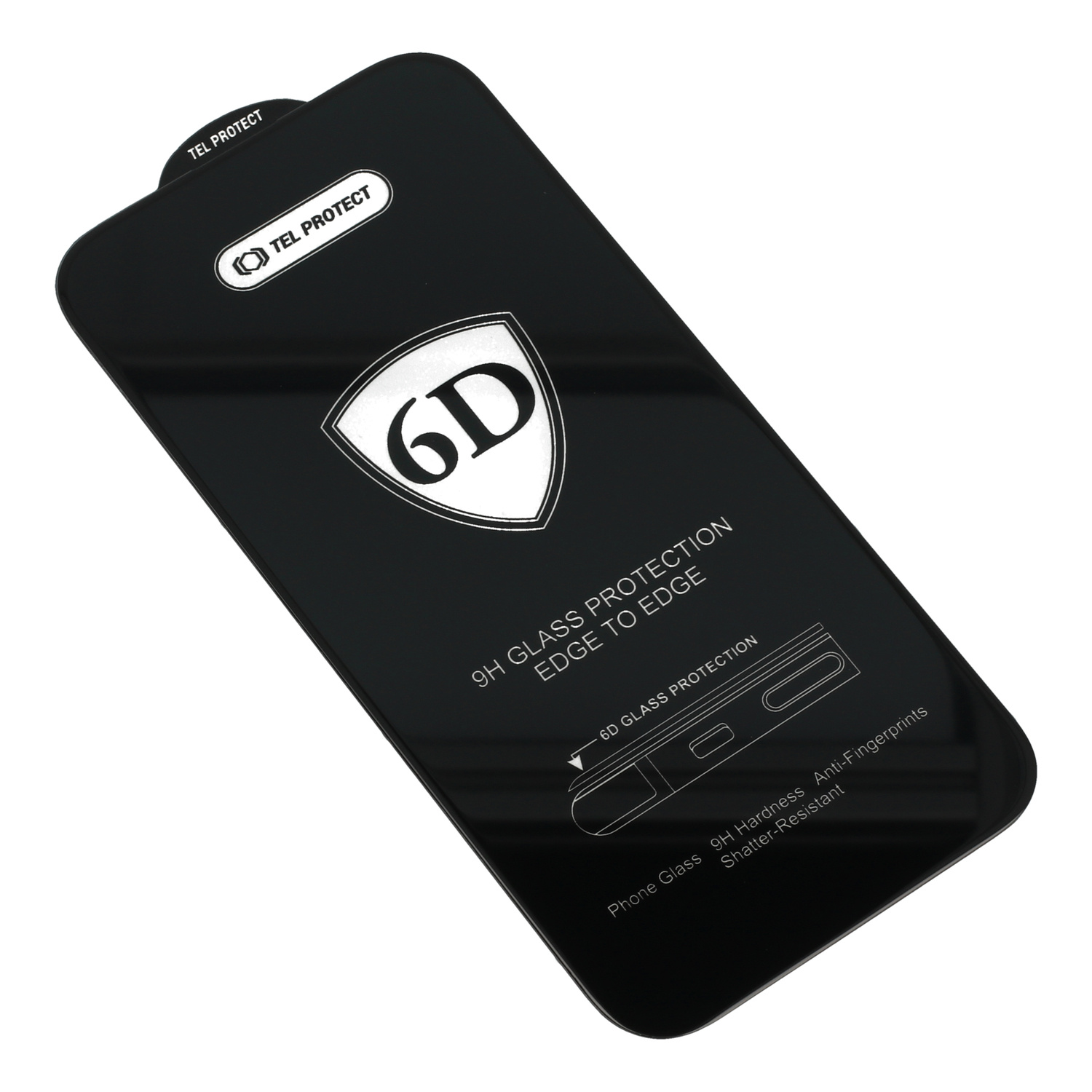 Hartowane szkło Tel Protect Full Glue 6D do XIAOMI REDMI A1/A1 PLUS CZARNE