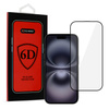 Hartowane szkło Tel Protect Full Glue 6D do IPHONE 16 PLUS CZARNE