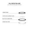 Szkło hartowane Tel Protect 3D Lens na aparat obiektyw kamerę ochronne do Iphone 13 Pro/13 Pro Max niebieskie (obiektyw 3 sztuki)