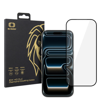 Hartowane szkło Tel Protect 10X HD DLC Diamond Coating do Iphone 17 Pro